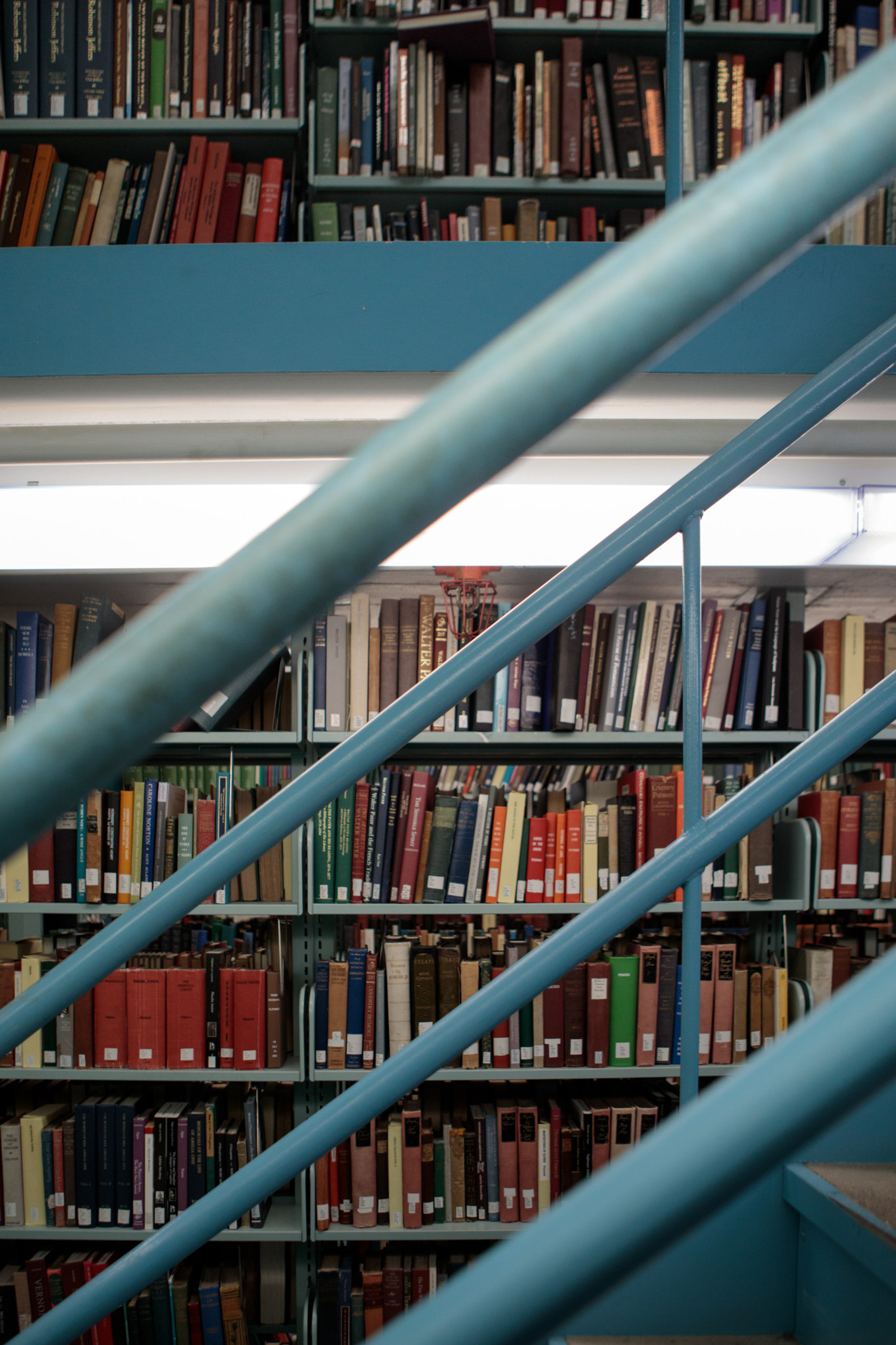 KU Library with books