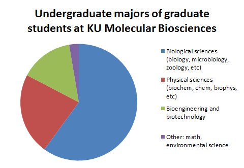 Undergraduate Majors of current graduate students